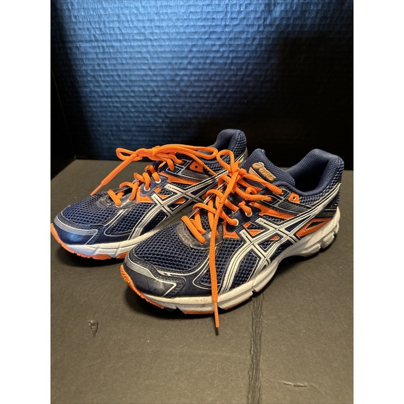 Asics Other - Asics GT-1000 2 Men's Running Shoes Blue Orange Size 6 Pre Owned